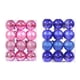 thumbnail image 5 of 24 bolas navideñas de colores brillantes, acabado mate, superficie lisa, irrompibles, amplia aplicación, mejoran la atmósfera, material PS, bolas de purpurina para árbol de Navidad, adorno para, 5 of 7