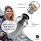 thumbnail image 2 of Botella de Agua Aislada Bambaw Metal 500mL de Acero Inoxidable, 2 of 8