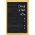 thumbnail image 3 of Gango Home Decor Contemporary Love Your Family Felt Board & You're Home Now Felt Board by Marla Rae (Ready to Hang); Two 12x18in Distressed Framed Prints, 3 of 5