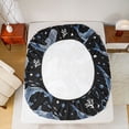 thumbnail image 5 of Feelyou Kid Marine Shark Twin Sheet Sets, Kawaii Coral Animal Bedding, 3-Piece, 5 of 7