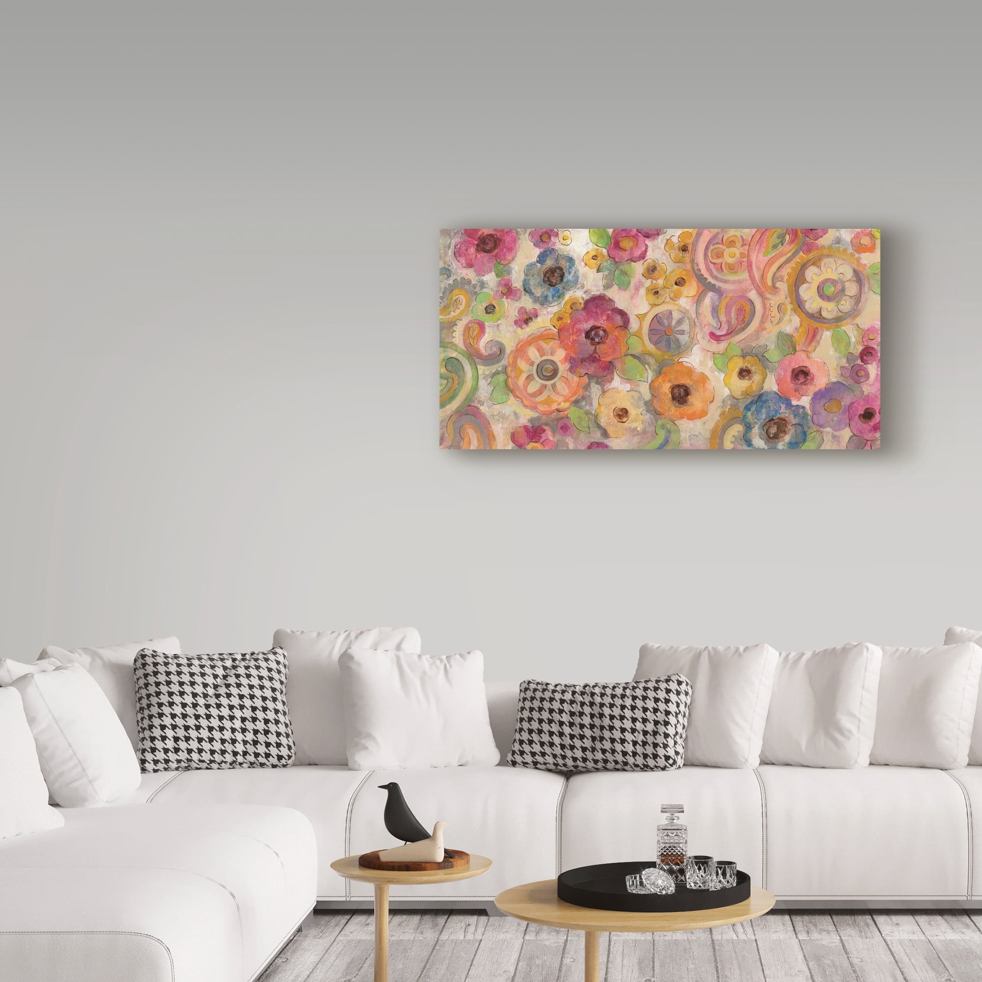 Trademark Fine Art 'Bohemian Summer I' Canvas Art by Silvia Vassileva