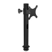 VERSADESK Heavy Duty Monitor Arm, Height Adjustable Desk Mount, 360 Rotation, VESA Compatible, Steel, holds up to 22 lbs | Black, ( 13 - 32 )