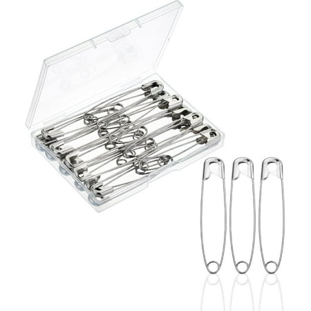 Mr. Pen- Safety Pins, 3 Inch, 30 Pack, Oversize Safety Pin, Large Safety Pins for Clothes