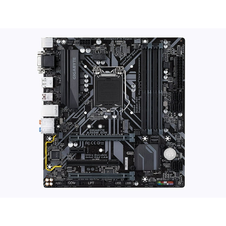 GIGABYTE B360M D3H - Walmart.com