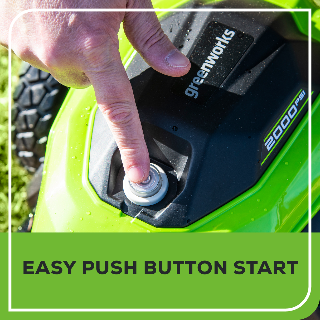 Greenworks 2000 PSI Electric Pressure Washer – Compact, Lightweight With 25ft Hose