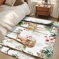 thumbnail image 5 of Spring Forest Animals Area Rug 4'x6', Floral Botanical Trees Washable Non-Slip Rugs, Low Pile Large Carpet for Living Room Bedroom Dining Room Kitchen Office Indoor Mat, 5 of 9