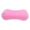 thumbnail image 1 of Inflatable Pillow, Flocked Fabric Compact Inflatable Camping Pillow  for Plane Light Blue,Grey,Dark Blue,Pink,Black, 1 of 8