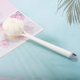 thumbnail image 6 of Unique Bargains Bath Brush Body Scrubber 14.96"x3.94"x2.36" White, 6 of 6