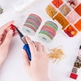 thumbnail image 2 of 2 Rolls of Diy Elastic Bracelet Thread Jewelry Beading Thread Craft Jewelry Making Cord, 2 of 9