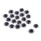 thumbnail image 1 of 20 Piezas De Coser En Rhinestones De Cristal Flatback Beads Coser 12 Mm Negro perfecl Cosa en diamantes de imitación de cristal, 1 of 7