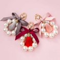 thumbnail image 4 of Methold Llavero moda Bowknot llavero moderno hecho a mano exquisito bolso encanto Auto colgante decoración fiesta cumpleaños Universal Luces de acuario Rosado Methold PT004589-01, 4 of 6