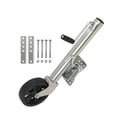 thumbnail image 2 of 8 Inch Solid Wheel Sidewind Round Swivel Trailer Jack With Bolt On Capacity 675KG Wheel Boat RV Parts Accessories ,Durable Material, 2 of 6