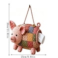 thumbnail image 3 of Patchwork Animal Tissue Box Cover, DIY Craft Kit Fabric Tissue Holder for Living Room Bedroom, Handmade Assembly Decorative Practical Home Accent, 3 of 6