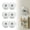 6Pcs, variant on Drill Free Adhesive Hooks, 2026 New Reusable Adhesive Wall Mount Screw(12MM) Hooks, Picture Hangers Without Nails for Wall Mount, Bathroom, Home, Kitchen, Office
