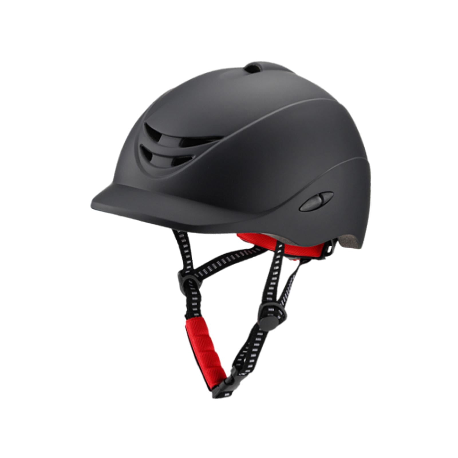 Wswqop Adults Equestrian Hat Riding Hat Lightweight Equestrian Equipment Outdoor Sports L