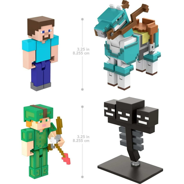 Pack figurines Minecraft