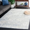 thumbnail image 2 of SAFAVIEH Glamour Tashi Abstract Area Rug, Blue/Ivory, 6' x 6' Square, 2 of 8