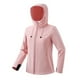 thumbnail image 2 of Chaquetas y abrigos casuales con capucha de manga larga para mujer, color para exteriores, manga larga, cremallera, protector solar, impermeable, a prueba de viento, chaqueta con capucha de talla gran, 2 of 3