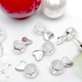 thumbnail image 2 of Monebena 3 Pairs Earring Backs for Heavy Earring, Silicone Earring Lifters for Droopy Ears, Earring Backs Replacements, Earlobe Support Backs, Heavy Earring Support, Earring Backings, Silver, 2 of 15