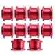 thumbnail image 2 of 10 tornillos para cadena de bicicleta de una sola velocidad, de color rojo, de 4,9 mm, de aluminio, para cadena de bicicleta de montaña, 2 of 8
