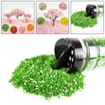 thumbnail image 3 of TISHITA 520ml Modèle Miniature d'Arbre en Poudre Kit de Construction de Jardin Chemin de Fer Feuillage Blanc Vert, 3 of 8