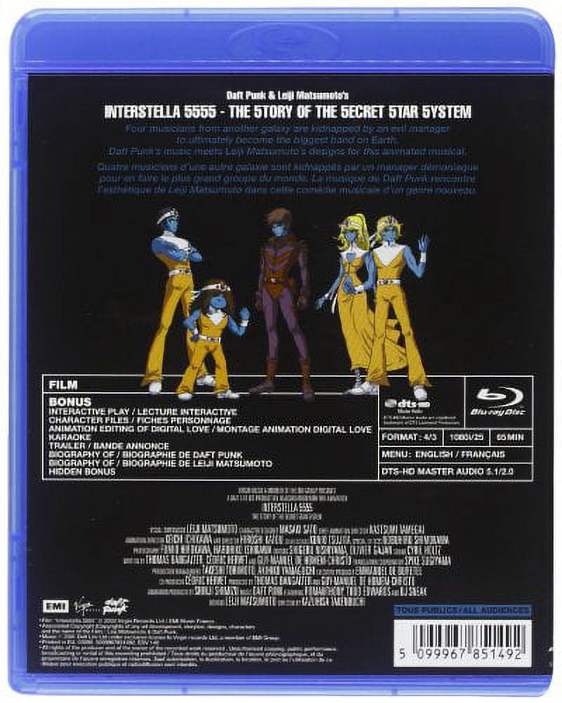 Daft Punk-Interstella 5555 (1080i compatible player required) (Blu-ray)