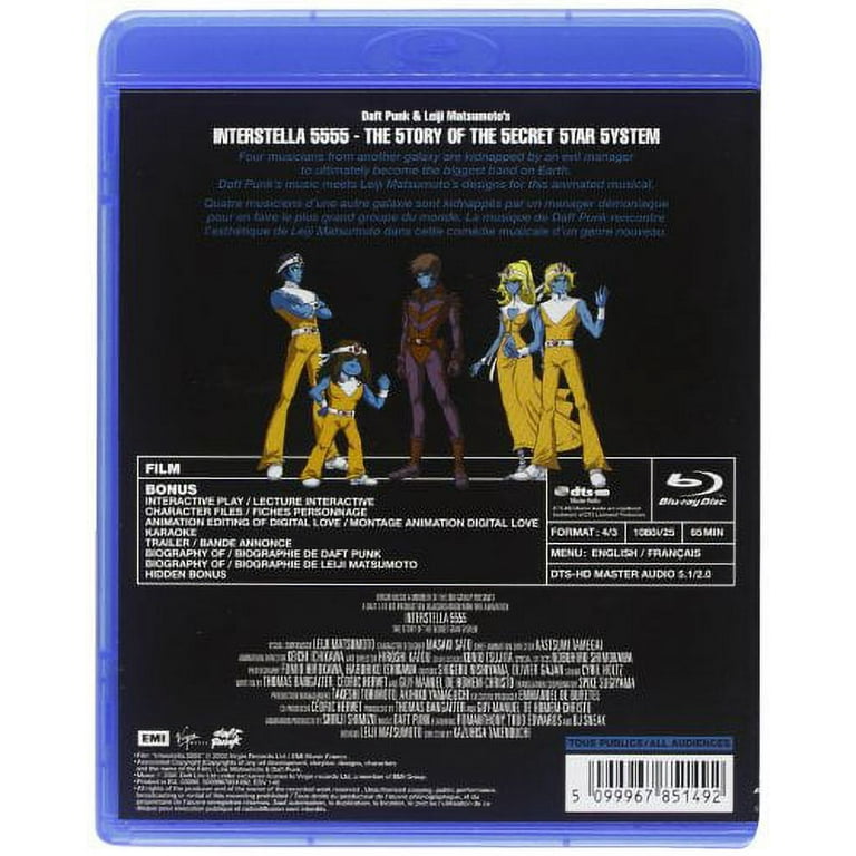 Daft Punk-Interstella 5555 (1080i compatible player required
