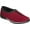 (107) Dark Red Combo, variant on Women's Traveler Memory Foam Zip Flats US 7 Grey Combo
