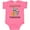 Hot Pink, variant on Inktastic Happy Thanksgiving Holiday Raccoon Boys or Girls Baby Bodysuit