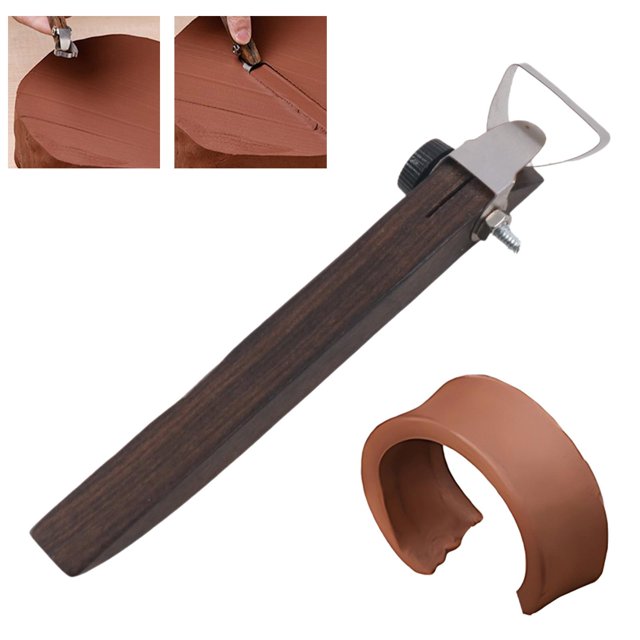 Pottery Cup Handle Modeling Tool Clay Shaping Professional Sculpture Scraper B
