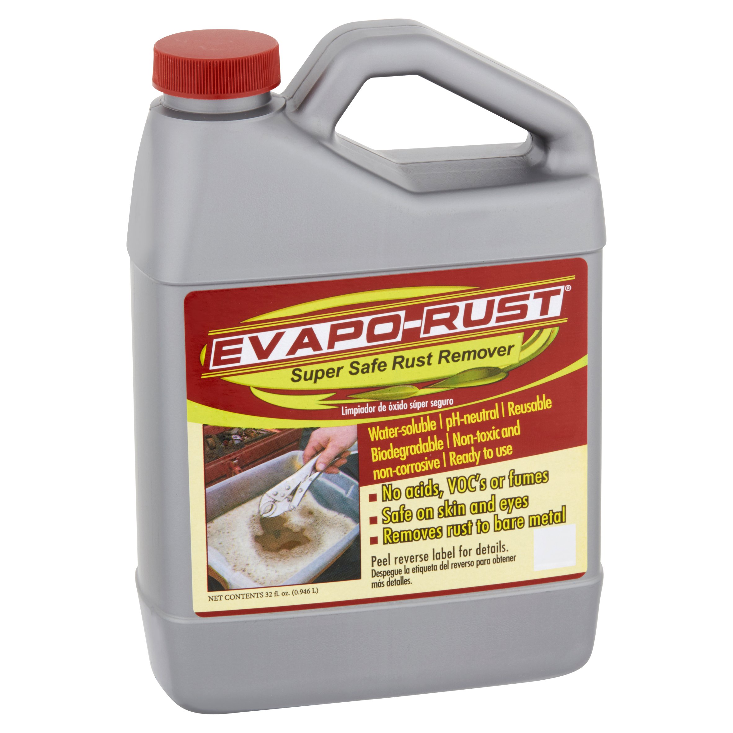 Evapo-Rust ER004 , The Original Super Safe Rust Remover, Water-based, Non-Toxic, Biodegradable, 32 oz - image 3 of 7