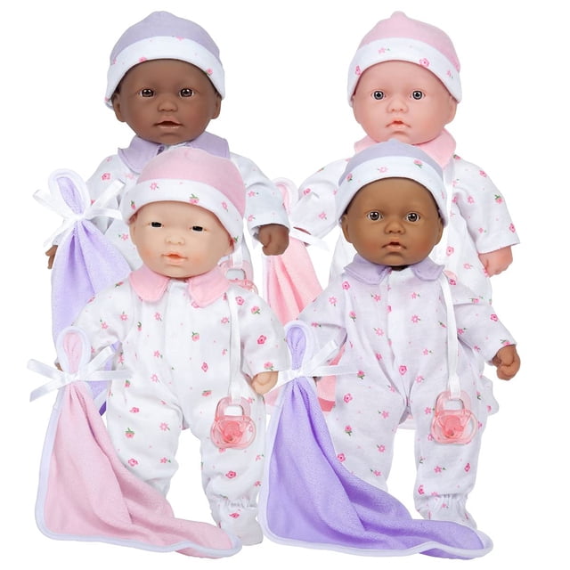 Doll JC Toys 11 Lots to Love Babies, juego de 4 unidades, 30 cm, 12 o más meses