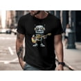 thumbnail image 3 of Funny Guitarist Robot Guitar Player Musician Robotics Gift T-Shirt Robot Guitar Player Music Birthday Holiday Present Tshirt, 3 of 10