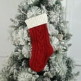 thumbnail image 3 of Medias navideñas Inteprter grandes escalonadas hilo pesado duradero y reutilizable, 3 of 6