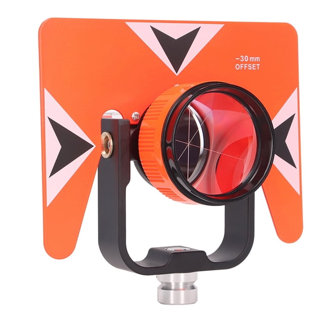 Prisma de inclinación simple, Prisma de inclinación simple Prisma de topografía universal Estaciones totales Herramienta de topografía Instalación sin esfuerzo