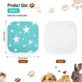 thumbnail image 2 of GETIT Reusable Absorbent Mats Compatible with Small Cages, 8 Washable And Waterproof Training Mats, Foldable Incontinence Underpads With Super Absorbency, 2 of 5