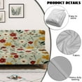 thumbnail image 5 of Xixirimido Futon Cover Armless Sofa Covers Sofa Bed Covers Stretch Futon Couch Cover Sofa Slipcover Washable Furniture Protector, Floral and Leaf Green, 5 of 8