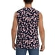 thumbnail image 4 of Fotbe Flower Men's Camiseta sin Mangas Estampada para Hombres, Playera Casual para Gimnasio, Entrenamiento, Playa-Large, 4 of 7