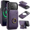 thumbnail image 1 of Funda tipo cartera Oidealo para iPhone 17 Pro Max con imán y RFID, 1 of 7