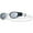 Smoke/White, variant on TYR Adult Fit Vesi Non-Mirrored Swim Goggle - Smoke/White