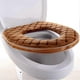 thumbnail image 4 of Toilet seat cover, washable soft warm bathroom cushionGrey, 4 of 4