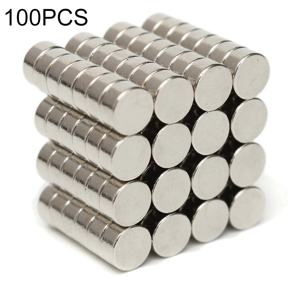 100X N50-6*2mm Rare Earth Magnets Neodymium Magnetic Magnets 