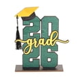 thumbnail image 2 of Gumesh Class of 2026 Graduation Gift - Wooden Keepsake Ornament with Tassel, Personalized Teacher/Student Appreciation Gift, Commencement Table Decor, 2 of 7