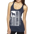 thumbnail image 1 of Pitbull Dad Dog Dag Funny Gift | Womens Dog Lover Premium Tri-Blend Racerback Tank Top, Vintage Navy, Small, 1 of 4