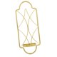 thumbnail image 1 of Portavelas de hierro montado en la pared, candelabros, portavelas, ligero , Dorado, 1 of 9