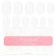 thumbnail image 1 of 1 Box of Fake Nail Tips Clear False Nails Full Cover Square Fake Nails Short Fake Nails Press On Nails, 1 of 4