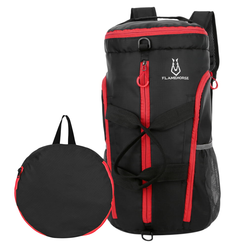 Packable Big Duffle Bag Camp xl 40l Duffel Bag Packable Foldable Backpack 