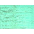 thumbnail image 1 of Ahgly Company Indoor Rectangle Abstract Turquoise Blue Contemporary Area Rugs, 2' x 3', 1 of 4