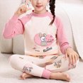 thumbnail image 6 of TOWED22 Toddler Boy Clothes Fall Winter Outfits Long Sleeve Sweatshirt Tops Pants Set 2-Piece Baby Boys Clothing(Pink,13-14 Y), 6 of 8