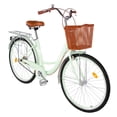 thumbnail image 1 of Bicicleta Urbana De Paseo R26 Doble Freno Vintage Canastilla verde, 1 of 8